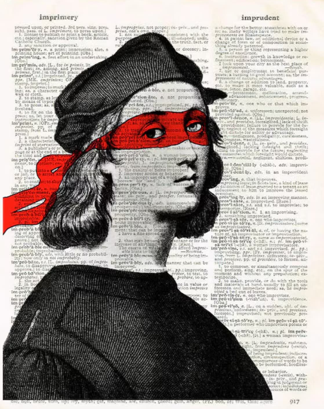 raphael artist mask